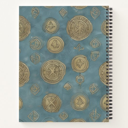 Nórdica y poderosa notizblock (Rückseite)