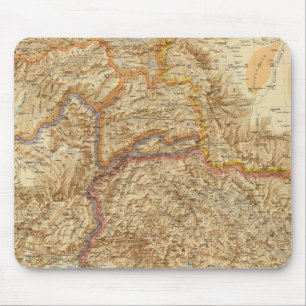 Nordindische Western-Grenze Mousepad