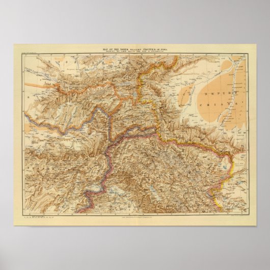 Nordindische Western-Grenze Poster (Vorne)