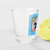 NORDINSEL SCHNAPSGLAS (Links)