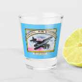 NORDINSEL SCHNAPSGLAS (Vorderseite)