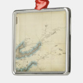 Nordinverness-Grafschaft Silbernes Ornament (Links)