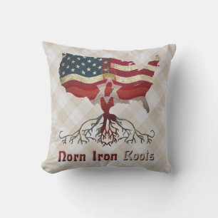 Nordirische Amerikanische Wurzeln Kissen