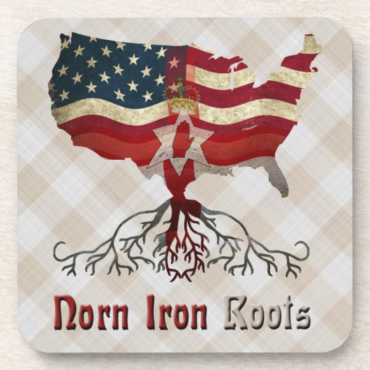 Nordirische Untersetzer Cork (Vorderseite)