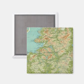 Nordirischer Abschnitt Magnet (Vorderseite/Rückseite)