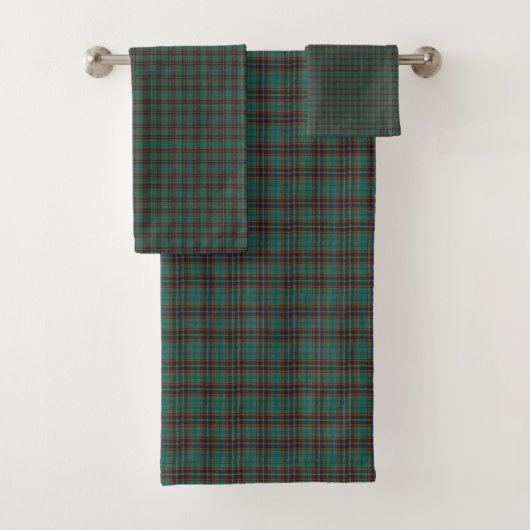 Nordirischer Landkreis Antrim Tartan Badhandtuch Set (Insitu)