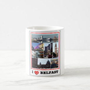 Nordirland - Belfast - I Liebe - Kaffeetasse