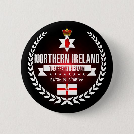 Nordirland Button (Vorderseite)