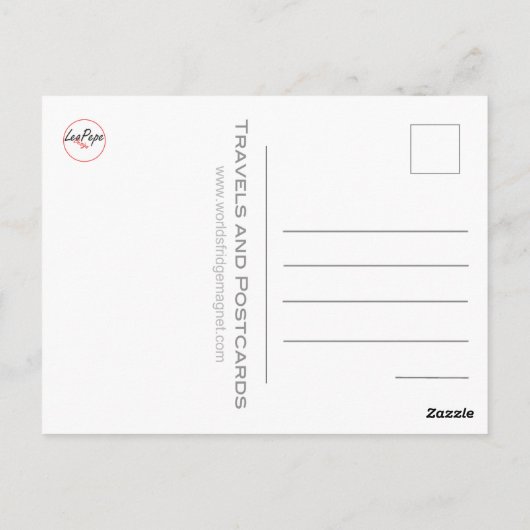 Nordirland - Derry - I Liebe - Postkarte (Rückseite)