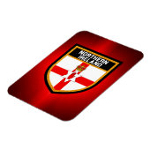Nordirland-Flagge Magnet (Linke Seite)