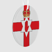 Nordirland-Flagge Ornament (Vorderseite)