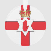 Nordirland-Flagge Ornament (Vorderseite)
