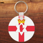 Nordirland-Flagge Schlüsselanhänger (Vorderseite)