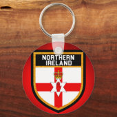 Nordirland-Flagge Schlüsselanhänger (Vorderseite)