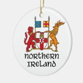 NORDIRLAND - Flagge/Wappen/Emblem/Symbol Keramikornament (Links)
