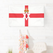 Nordirland-Flaggenbanner Banner (Insitu)
