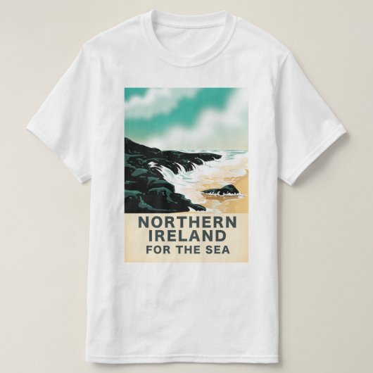Nordirland für den Seeverkehr T-Shirt (Design vorne)