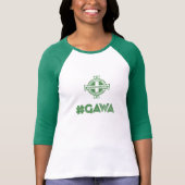 Nordirland #GAWA Spitze T-Shirt (Vorderseite)