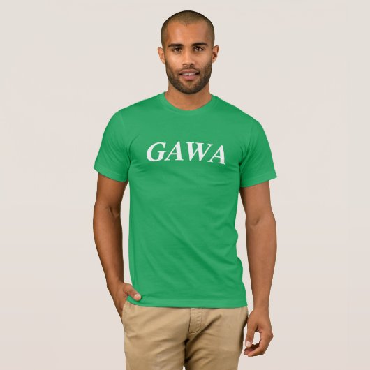 Nordirland "GAWA " T-Shirt (Vorne ganz)