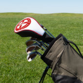 Nordirland Golf, Covers, irische Ulster Flag Golf Headcover (In SItu)