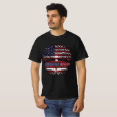 Nordirland Irland Ulster USA USA T-Shirt (Vorne ganz)