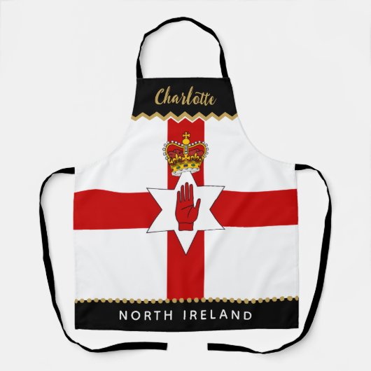 Nordirland Koch Schürze, irisch/Ulster-Flagge Schürze (Vorderseite)