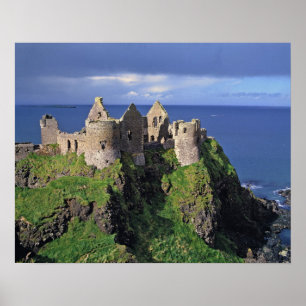 Nordirland, Landkreis Antrim, Dunluce Poster