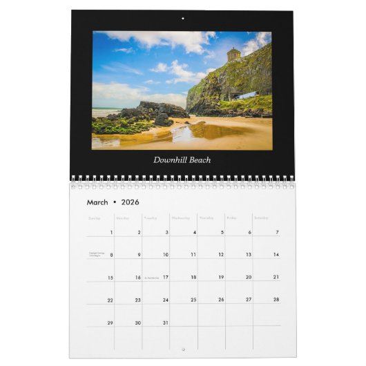 Nordirland Nordküstenwunder Kalender (Mär 2026)