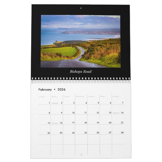 Nordirland Nordküstenwunder Kalender (Feb 2026)