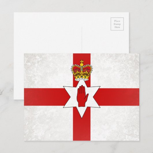 Nordirland Postkarte (Vorne/Hinten)