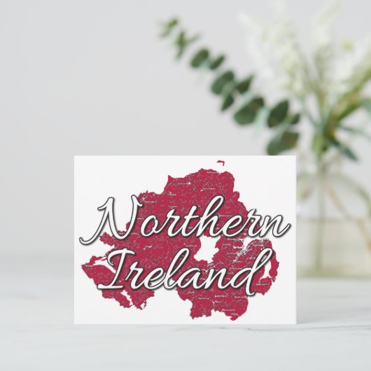 Nordirland Postkarte (Stehend Vorderseite)