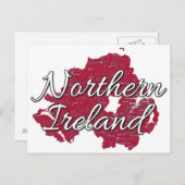 Nordirland Postkarte (Vorne/Hinten)
