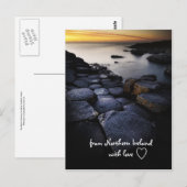 Nordirland Postkarte (Vorne/Hinten)