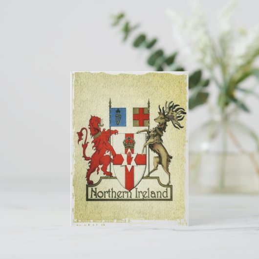 Nordirland Postkarte (Stehend Vorderseite)