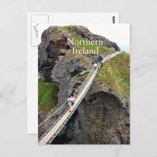 Nordirland Postkarte (Vorne/Hinten)