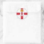 Nordirland Province Ulster Euro Sticker (Tasche)