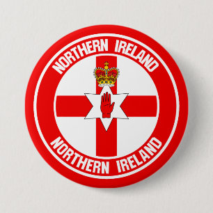 Nordirland-Runde Button