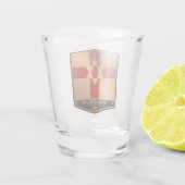 Nordirland Schnapsglas (Rückseite)