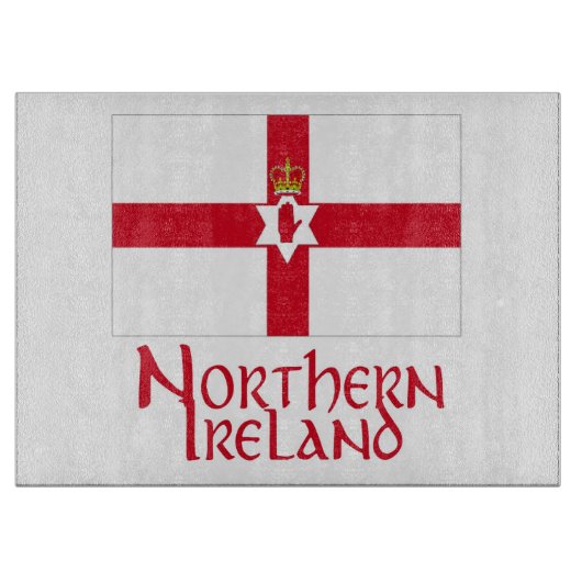 Nordirland Schneidebrett (Vorderseite)