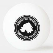 Nordirland Tischtennisball (Rückseite)