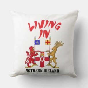 Nordirland - Wappen Kissen