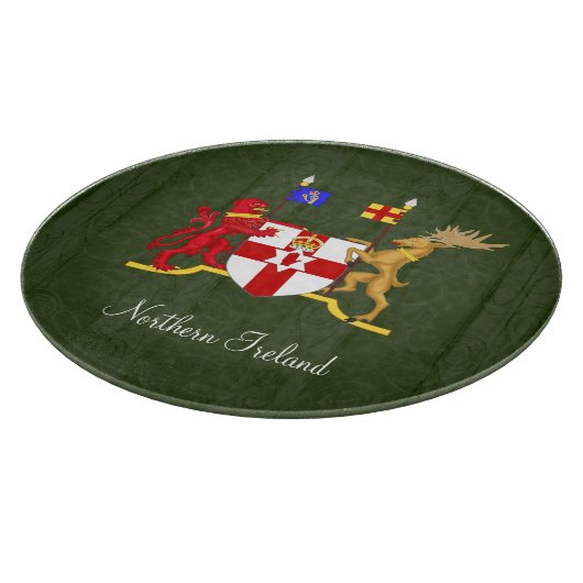 Nordirland-Wappen Schneidebrett (Ecke)