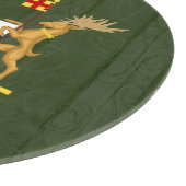 Nordirland-Wappen Schneidebrett (Ecke)