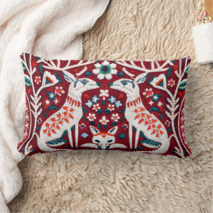 Nordisch Inspiriert bestickte Kissendecke Lendenkissen