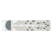 Nordische Berge und Birken Kurzer Tischläufer (Horizontal)