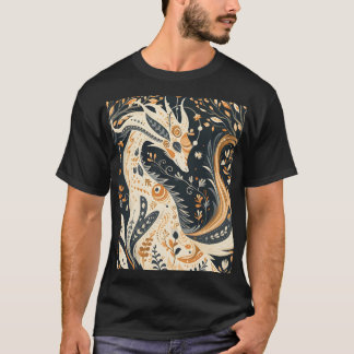 Nordische Blume Fox T-Shirt