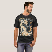 Nordische Blume Fox T-Shirt (Vorne ganz)