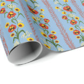 Nordische Blumen Vol. 1 Geschenkpapier (Rolleneckpunkt)