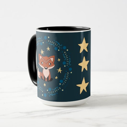 Nordische Fox-Tasse Tasse (Vorderseite Links)