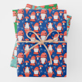 Nordische Gnome Schwedisch-Tomte-Weihnachten Geschenkpapier Set (Beispiel)